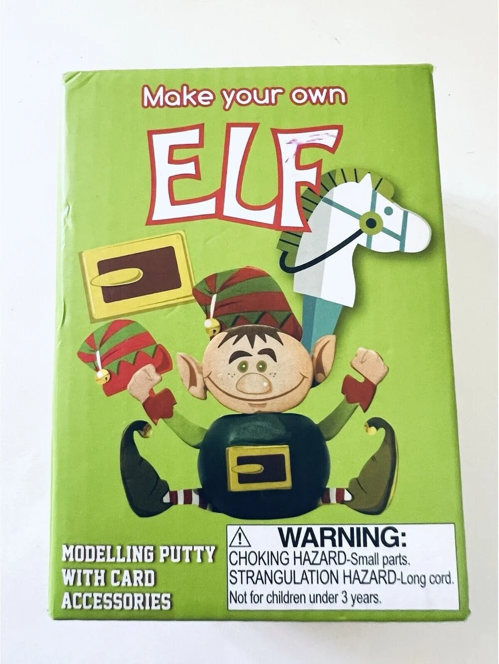Thumbs Up Make Your Own Elf Modelling Putty Craft Kit 80g Open Box